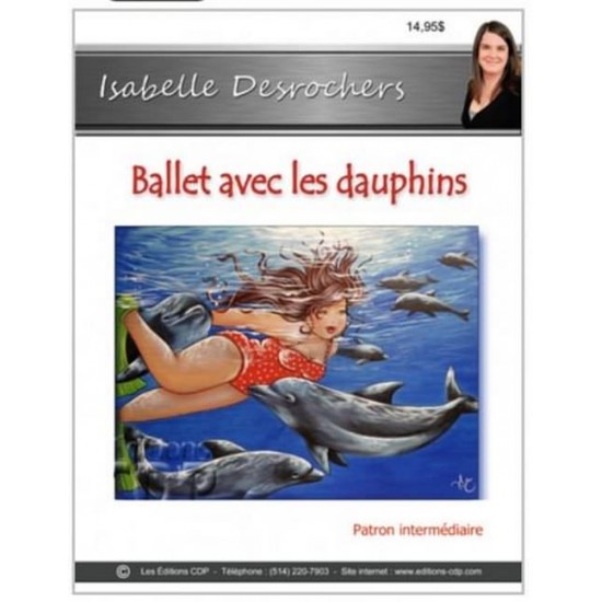 Patron Peinture: Ballet avec les dauphins (Isabelle Desrochers)